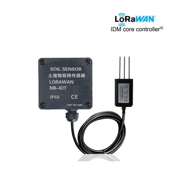 土壤温度、水分及电导率值三合一 IDM-RD12 LORAWAN信号